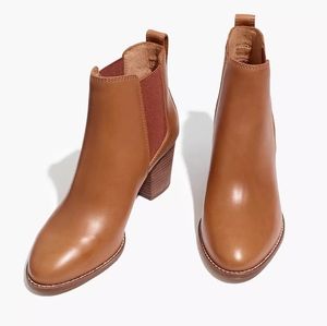 Madewell Brown Regan Ankle Boot